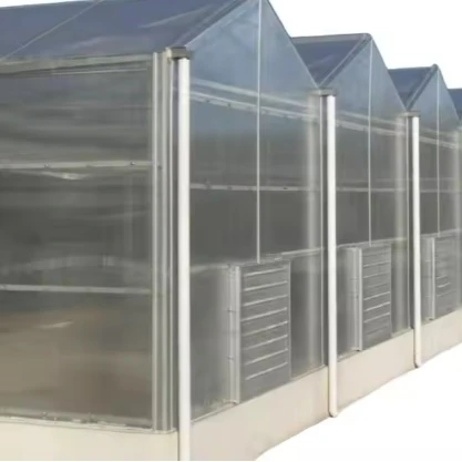 Drivhus i polykarbonat aluminium
